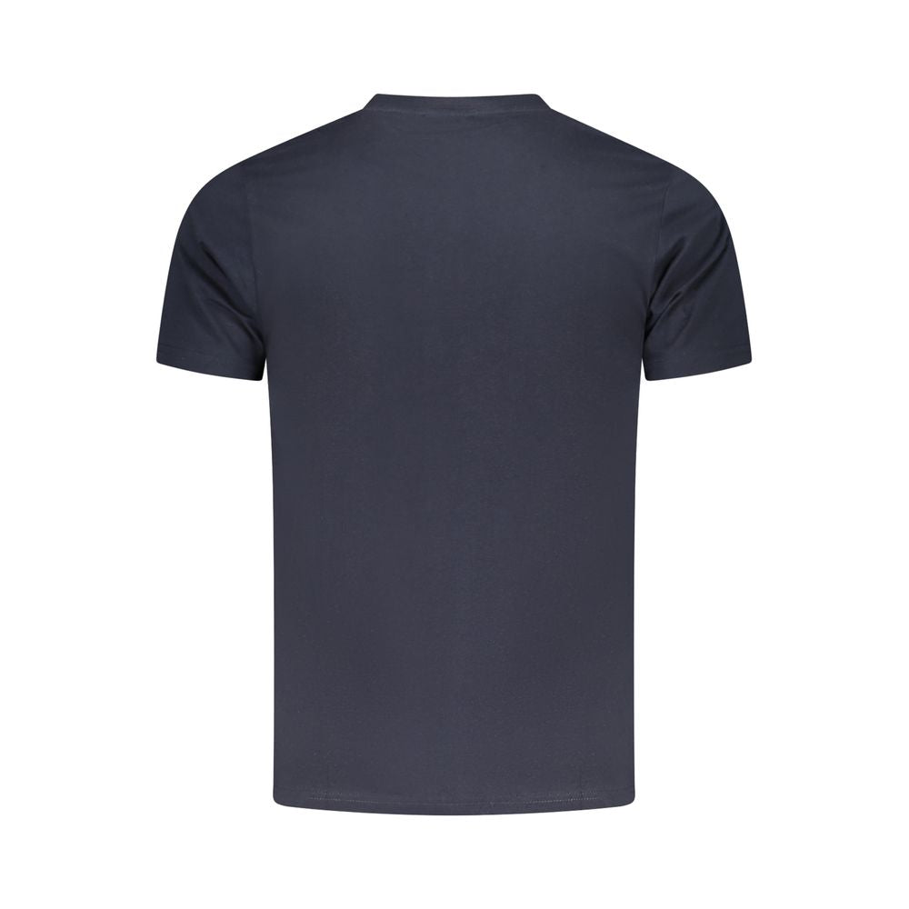Cavalli Class Blue Cotton Men T-Shirt