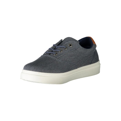 Carrera Blu Polyurethane Men Sneaker