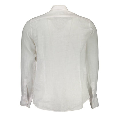 La Martina White Linen Shirt