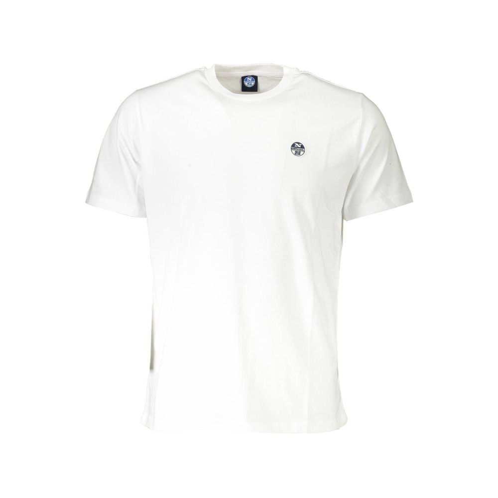 North Sails Bianco Cotton Mens T-Shirt