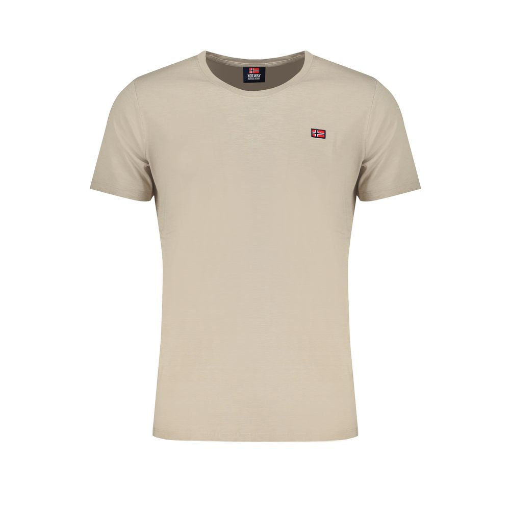 Norway 1963 Beige Cotton Men T-Shirt