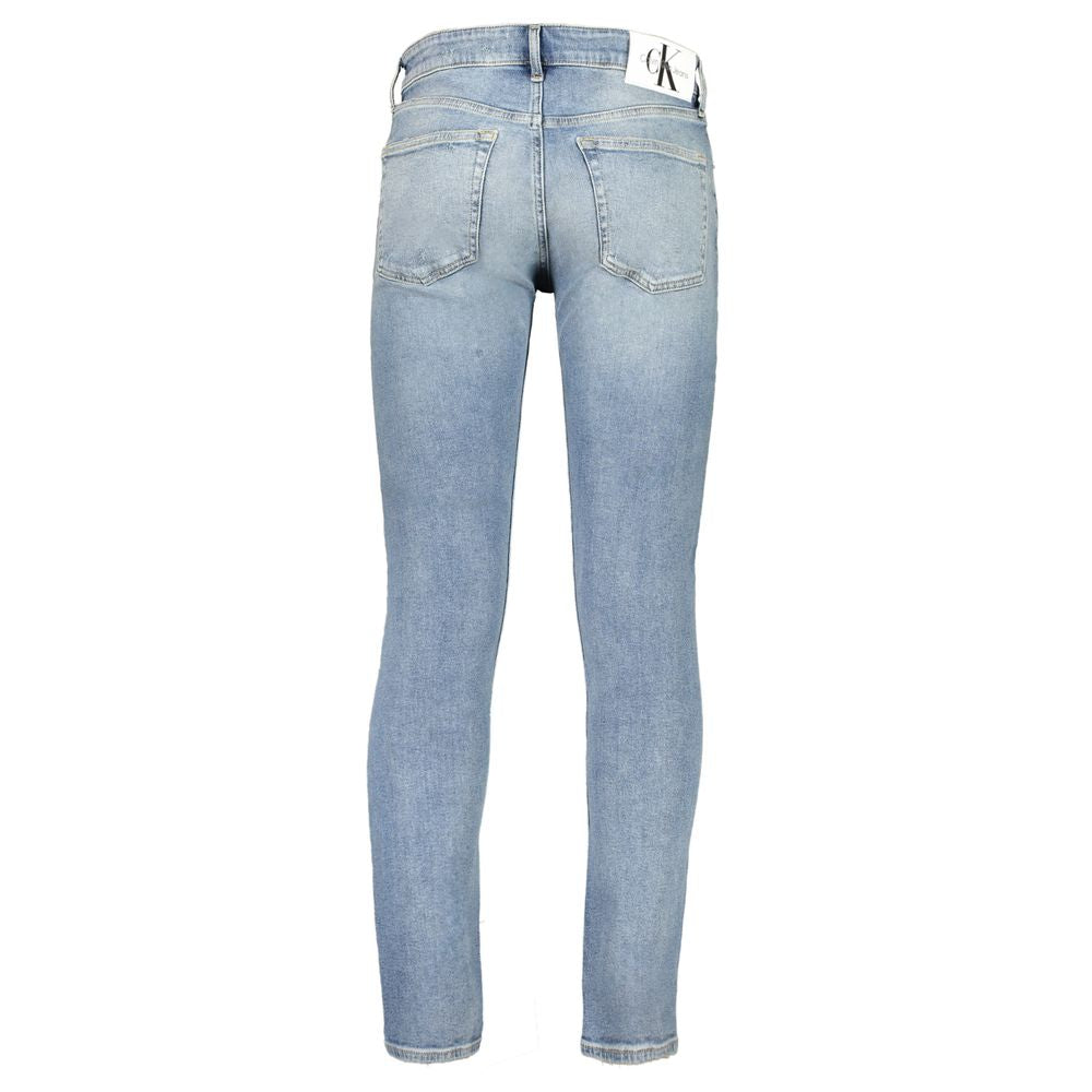 Calvin Klein Blue Cotton Jeans Denim