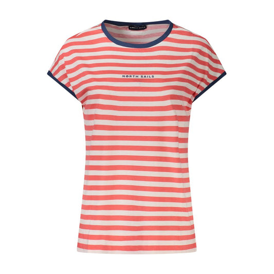 North Sails Red Cotton T-Shirt