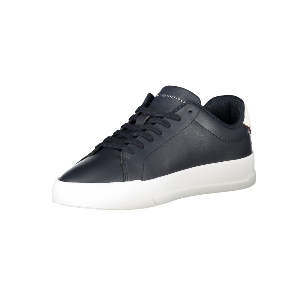 Tommy Hilfiger Blue Polyester Sneaker