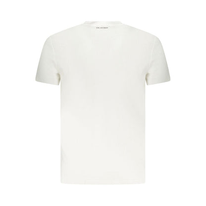 Trussardi Bianco Cotton Men's T-Shirt