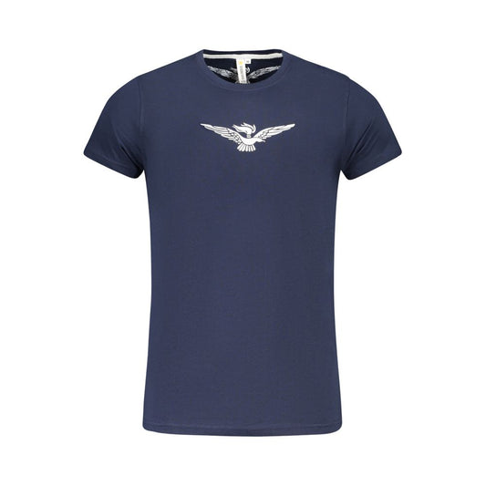 Accademia Militare Blue Cotton T-Shirt