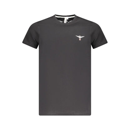 Accademia Militare Black Cotton T-Shirt