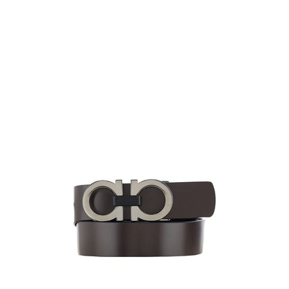 Ferragamo Multicolor Calf Leather Bos Taurus Regular Belt