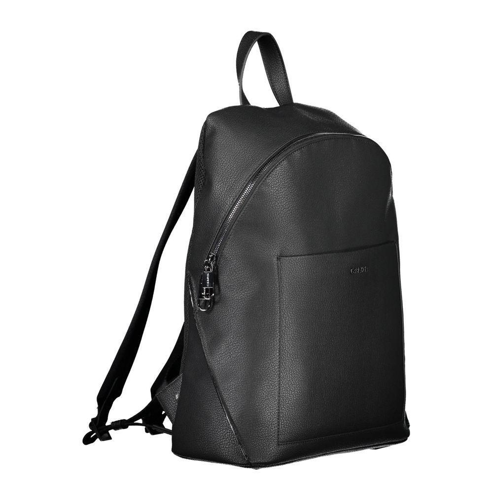 Calvin Klein Black Polyester Backpack