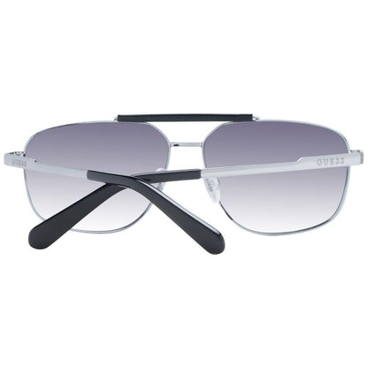 Guess Silver Metal Sunglasses