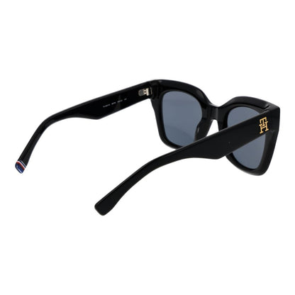 Tommy Hilfiger Black Women Sunglass