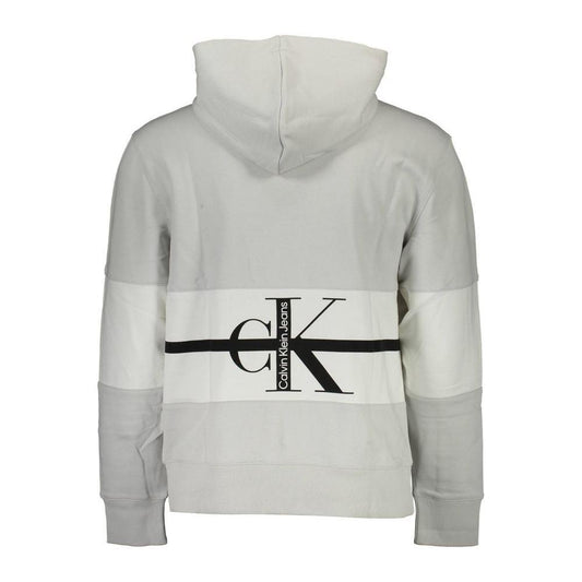 Calvin Klein Gray Cotton Men Sweater