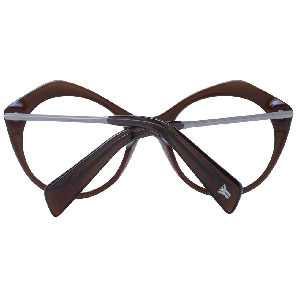 Yohji Yamamoto Brown Acetate Glasses (Frames)