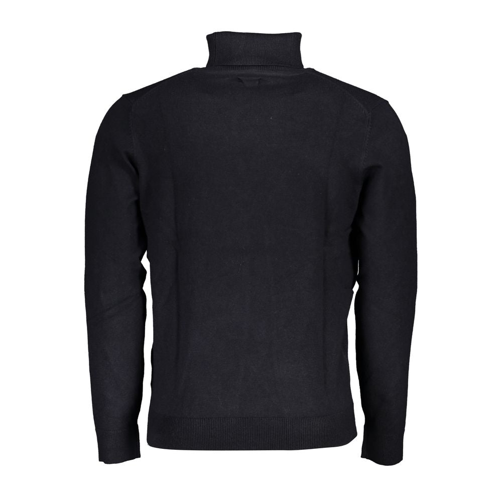 Norway 1963 Blue Fabric Turtleneck Norway 1963