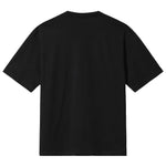 Comme Des Fuckdown Black Cotton Women T-Shirt