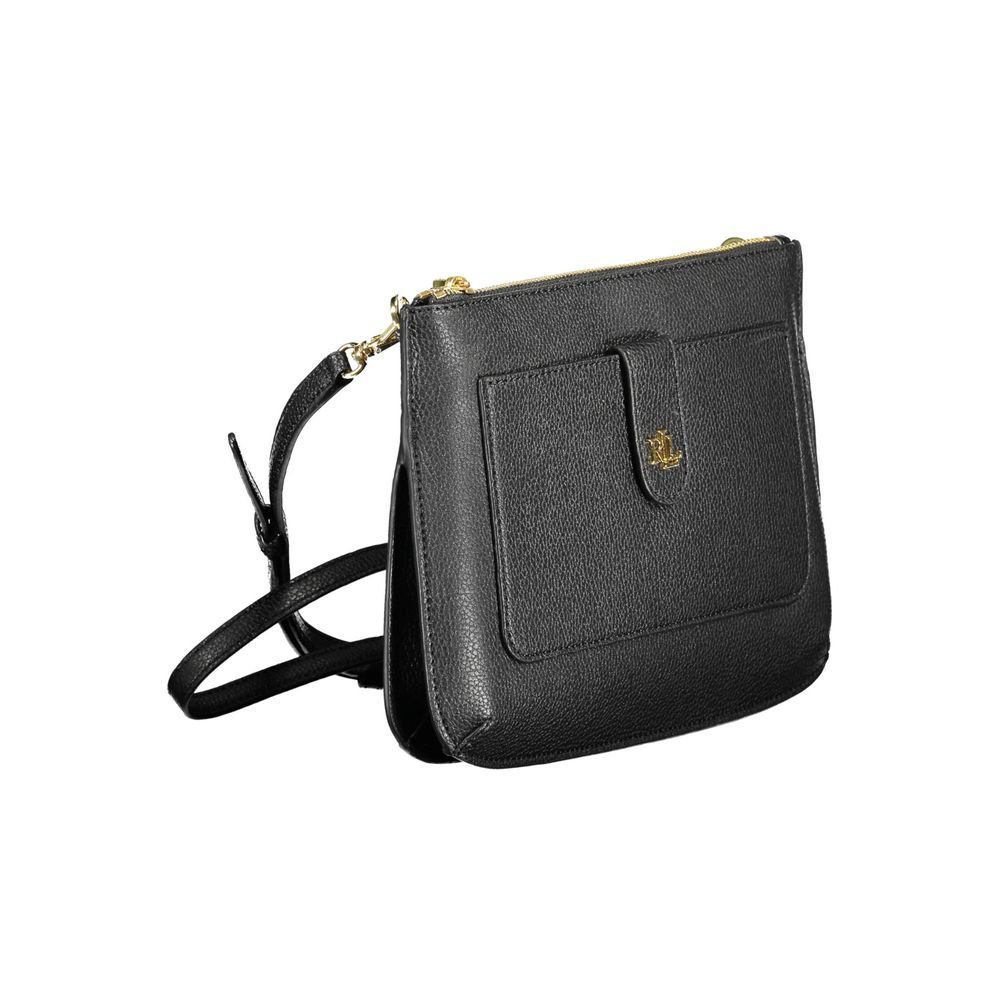 Front view with bag zipped and handles upright.