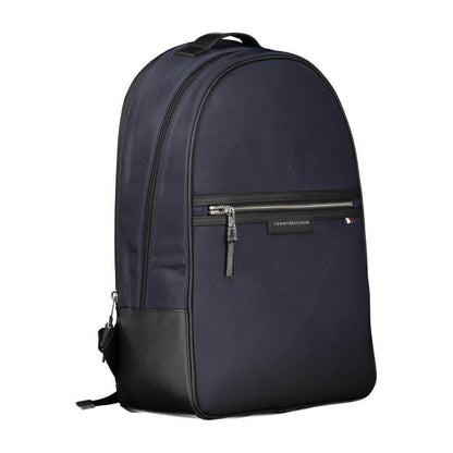 Tommy Hilfiger Blue Polyester Backpack