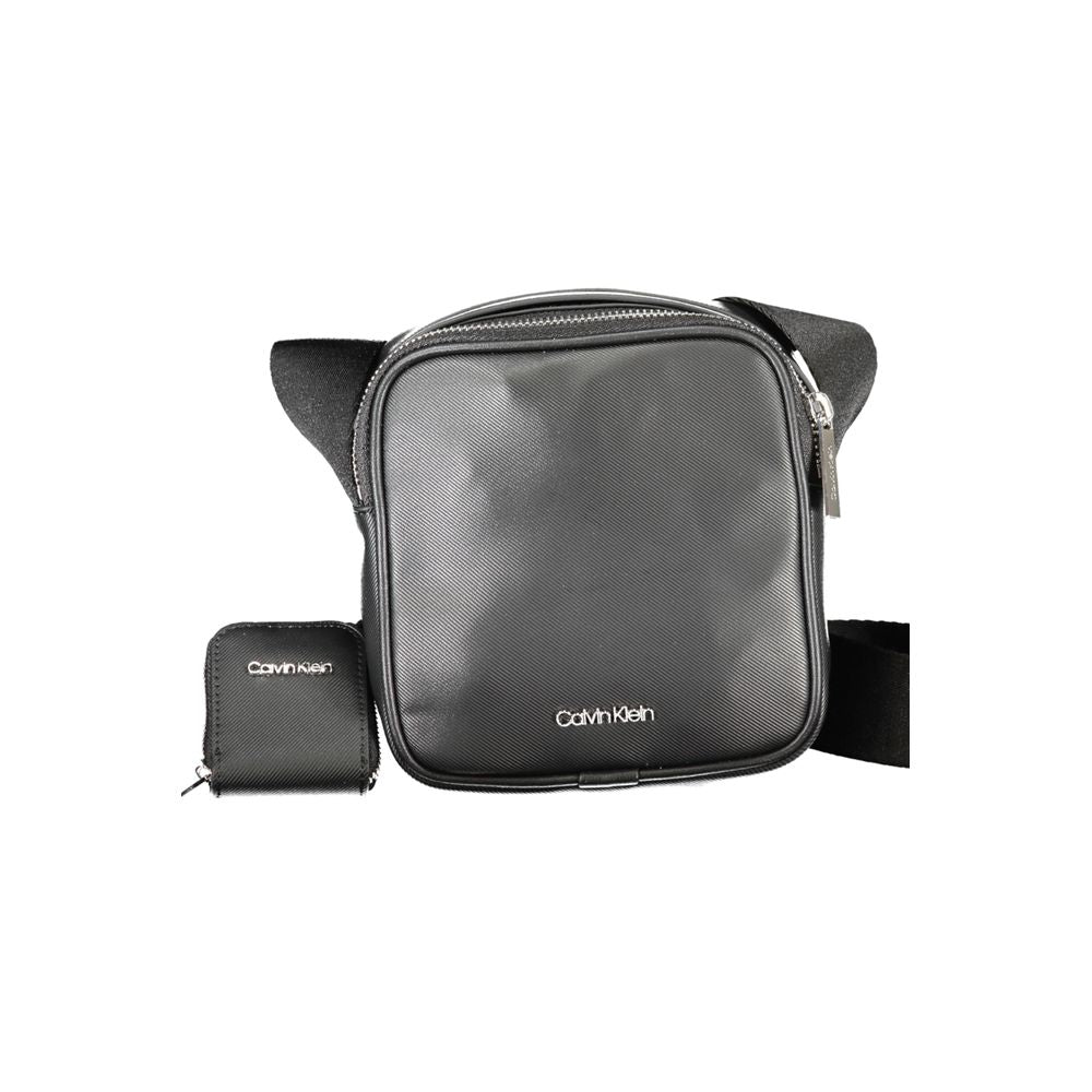 Calvin Klein Black Polyurethane Men Shoulder Bag 1728,67403481248,Bags,Black,Calvin Klein,Men,New with tags,Shoulder Bags - Bags
