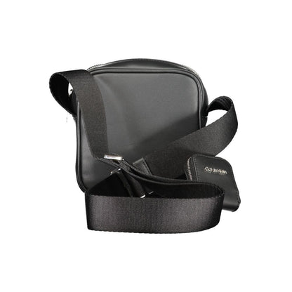 Calvin Klein Black Polyurethane Men Shoulder Bag 1728,67403481248,Bags,Black,Calvin Klein,Men,New with tags,Shoulder Bags - Bags