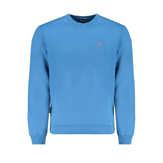 Napapijri Blue Cotton Sweater