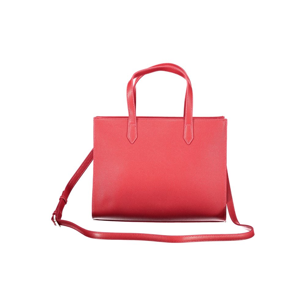 Mario Valentino Red Polyethylene Handbag