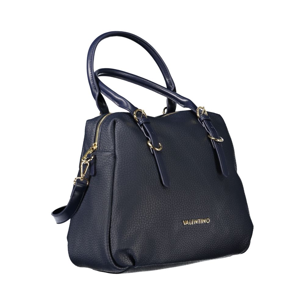 Mario Valentino Blue Polyethylene Handbag