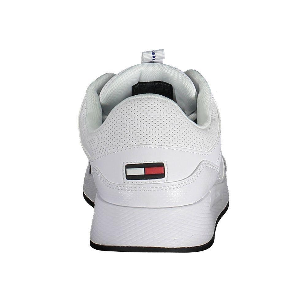 Tommy Hilfiger White Polyester Sneaker