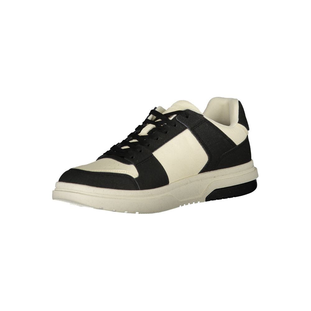 Tommy Hilfiger Black Polyester Athletic Sneakers Tommy Hilfiger