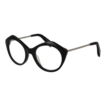 Yohji Yamamoto Black Acetate Glasses (Frames) Yohji Yamamoto