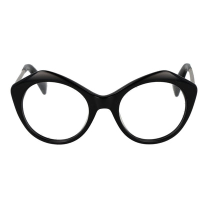 Yohji Yamamoto Black Acetate Glasses (Frames) Yohji Yamamoto