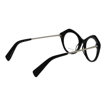 Yohji Yamamoto Black Acetate Glasses (Frames) Yohji Yamamoto
