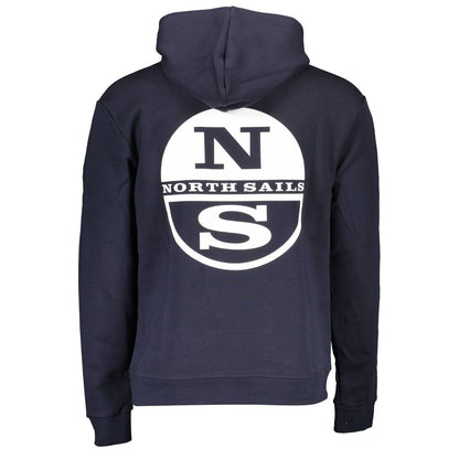 North Sails Blue Cotton Sweatshirt