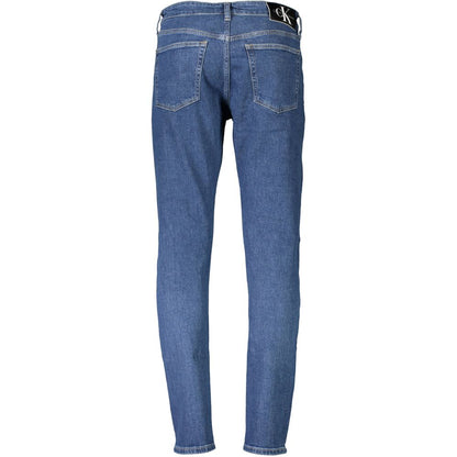 Calvin Klein Blu Cotton Men Jeans Calvin Klein