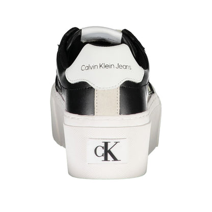 Calvin Klein Black Polyester Sneaker