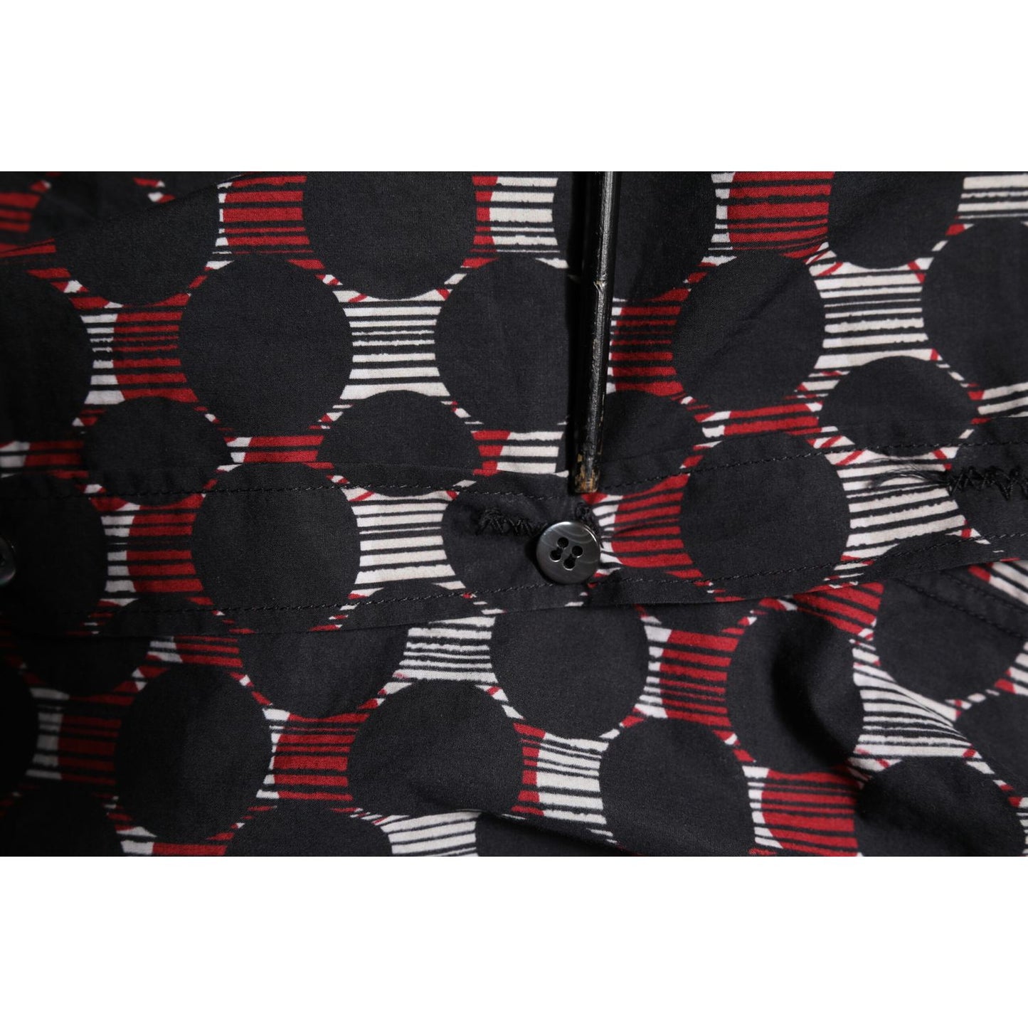 Dolce & Gabbana Multicolor Cotton GOLD Long Sleeves Shirt