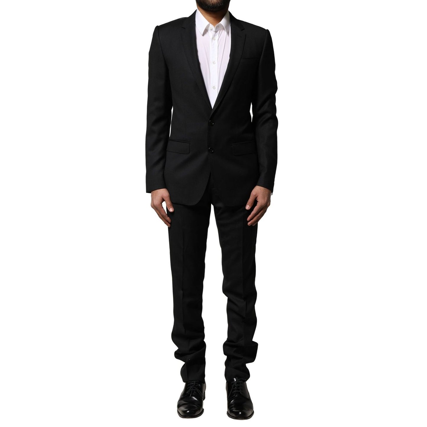 Dolce & Gabbana Blue MARTINI Wool Formal 2 Piece Suit