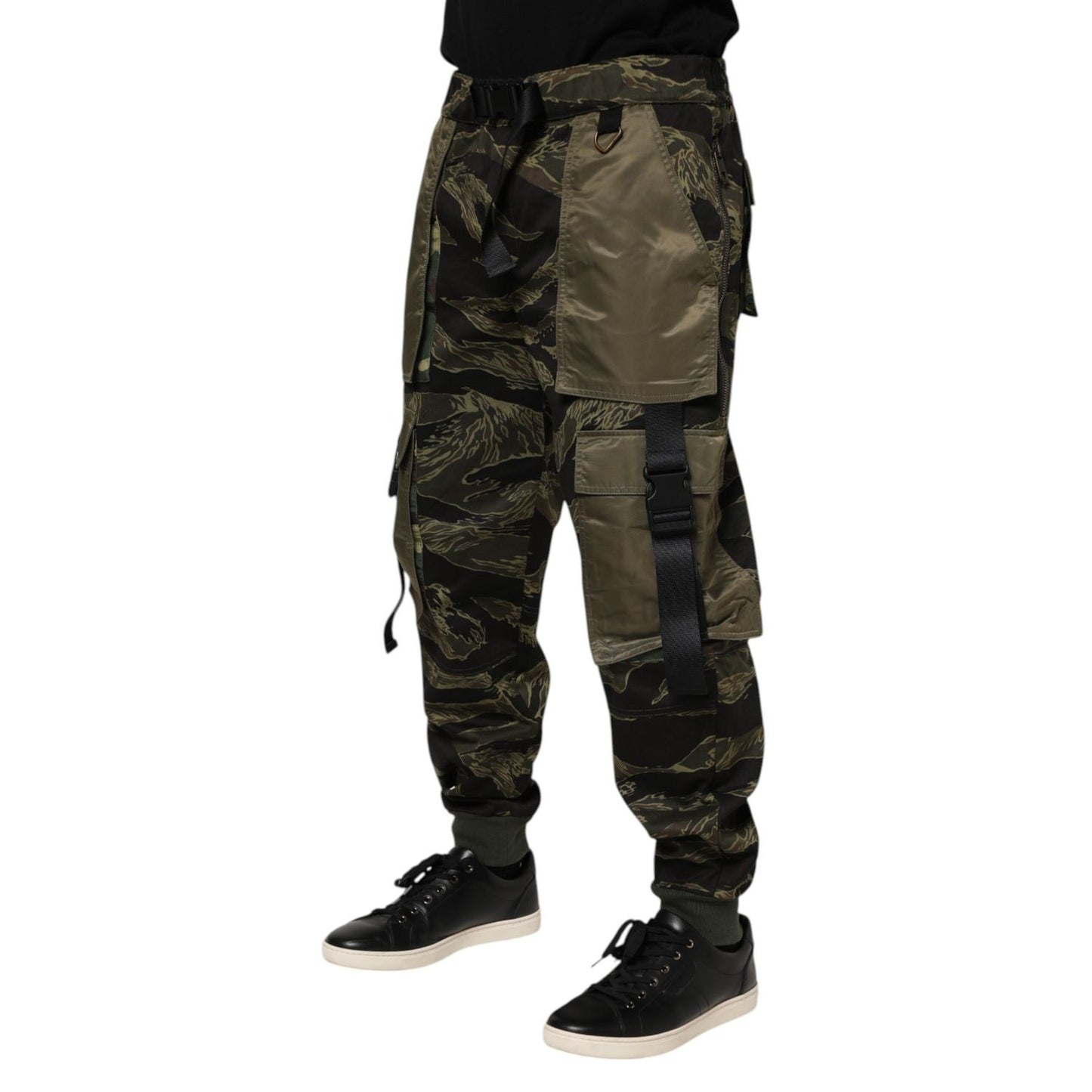Dolce & Gabbana Multicolor Cargo Camouflage Pants