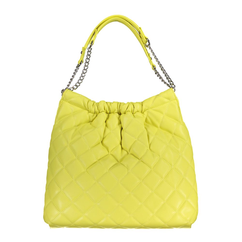 Mario Valentino Giallo Poliuretano Women Shoulder Bag Mario Valentino