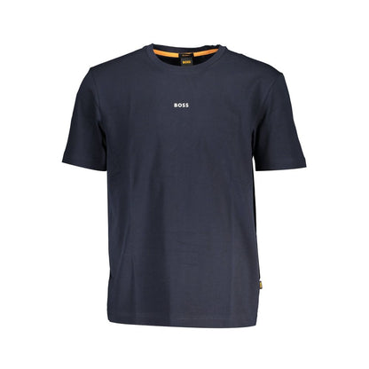 Hugo Boss Blue Organic Cotton Men's T-Shirt Hugo Boss