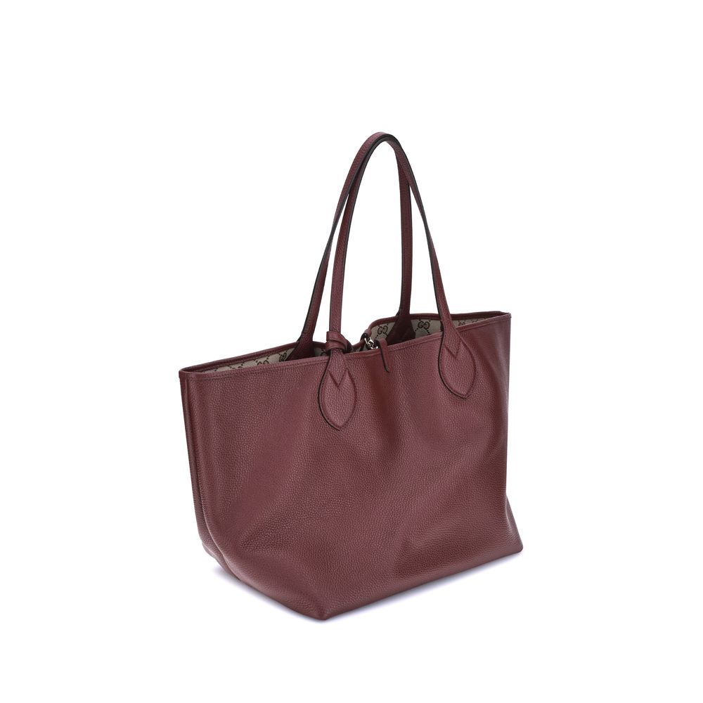 Gucci Bordeaux Calf Leather Bos Taurus Shoulder Bag