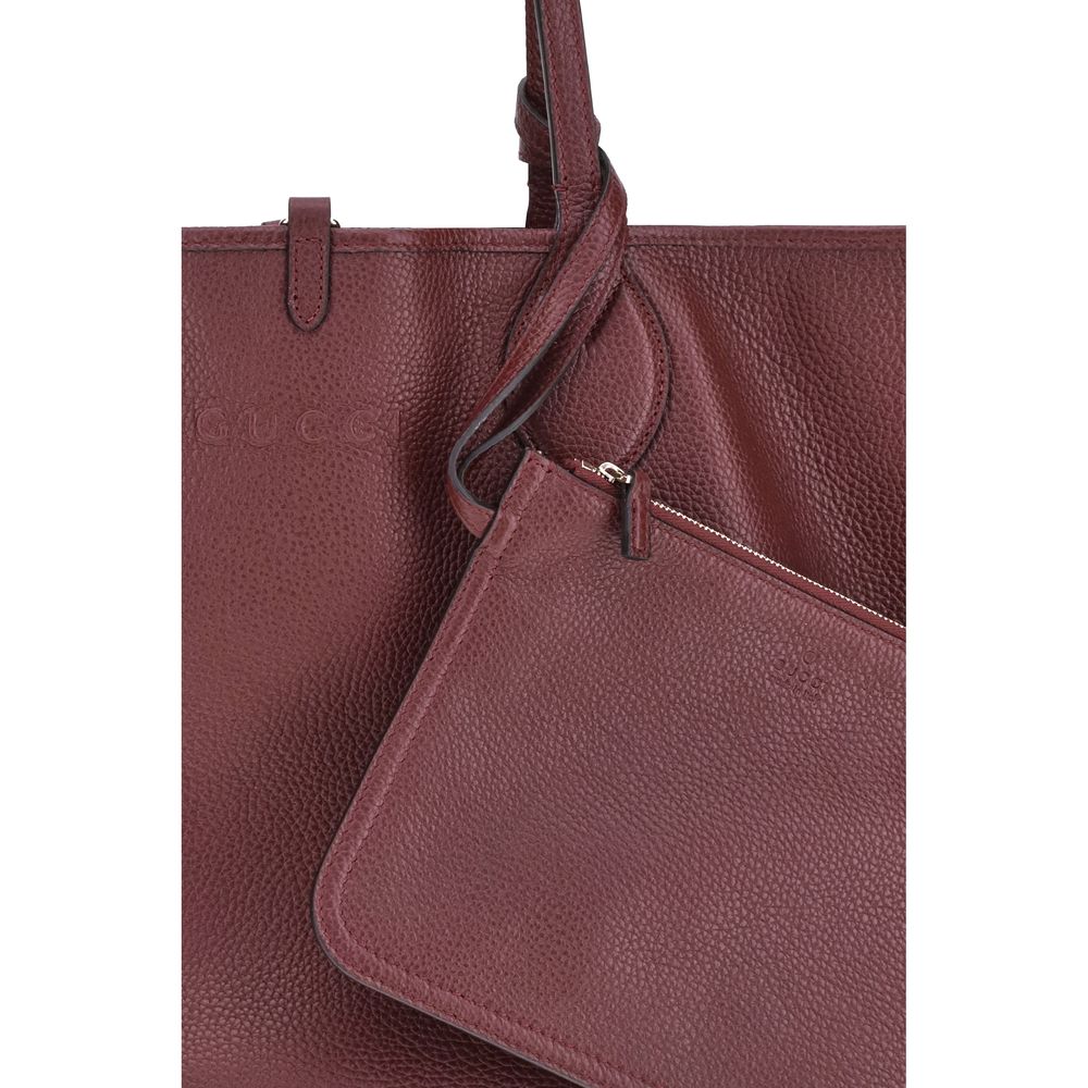 Gucci Bordeaux Calf Leather Bos Taurus Shoulder Bag