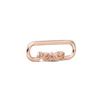 PANDORA CHARMS Mod. STYLING PEACE WORD LINK ***SPECIAL PRICE*** Charms & Pendants