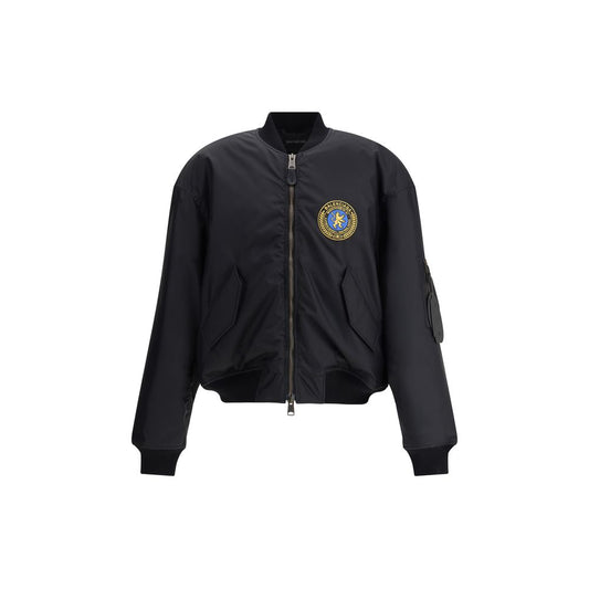 Balenciaga Black Polyamide Bomber