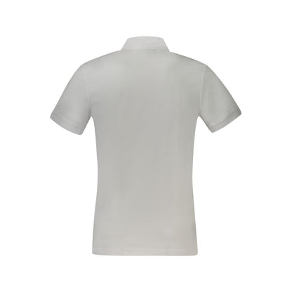 Hugo Boss White Cotton Men's Polo Shirt