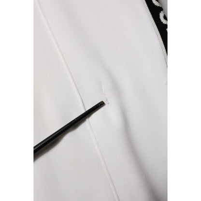 Dolce & Gabbana White Viscose Jogger Sweatpants Pants