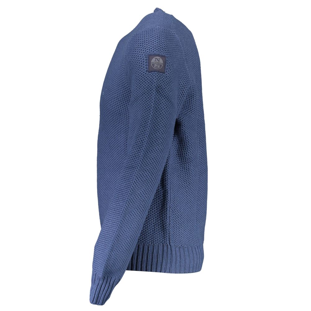 North Sails Blue Cotton Sweater