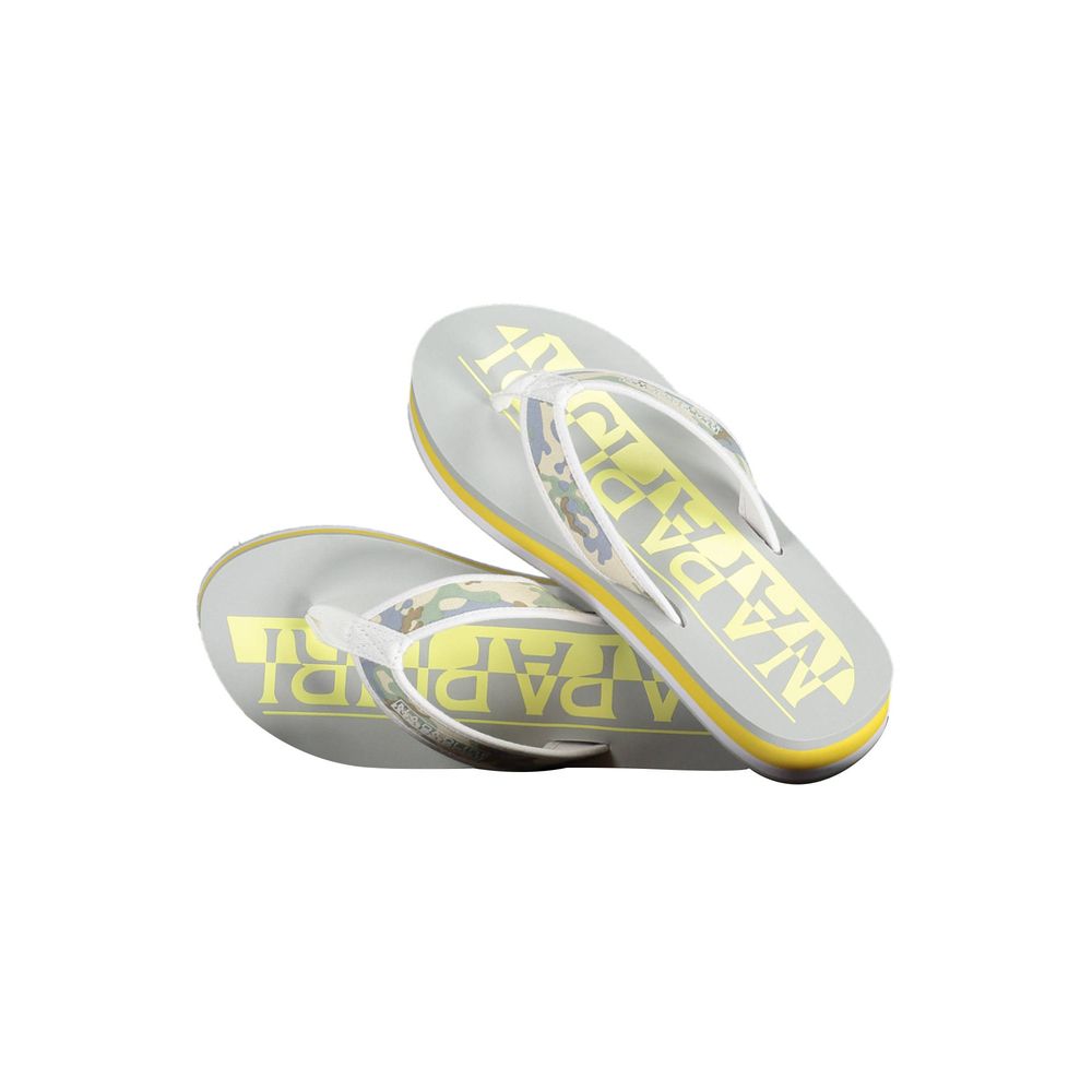 Napapijri Yellow Polyurethane Women Flip-Flop