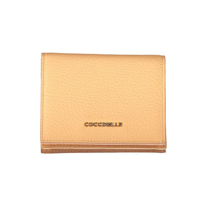 Coccinelle Orange Leather Leather Wallet Coccinelle