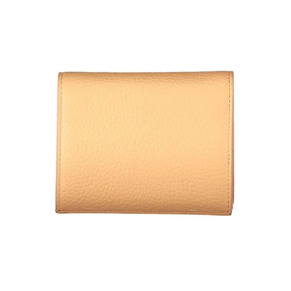 Coccinelle Orange Leather Leather Wallet Coccinelle