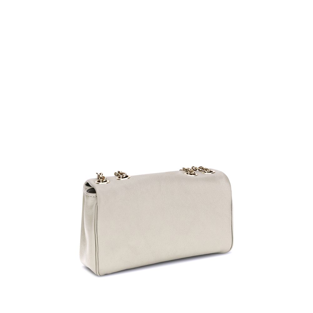 Chloé Beige Calf Leather Bos Taurus Shoulder Bag